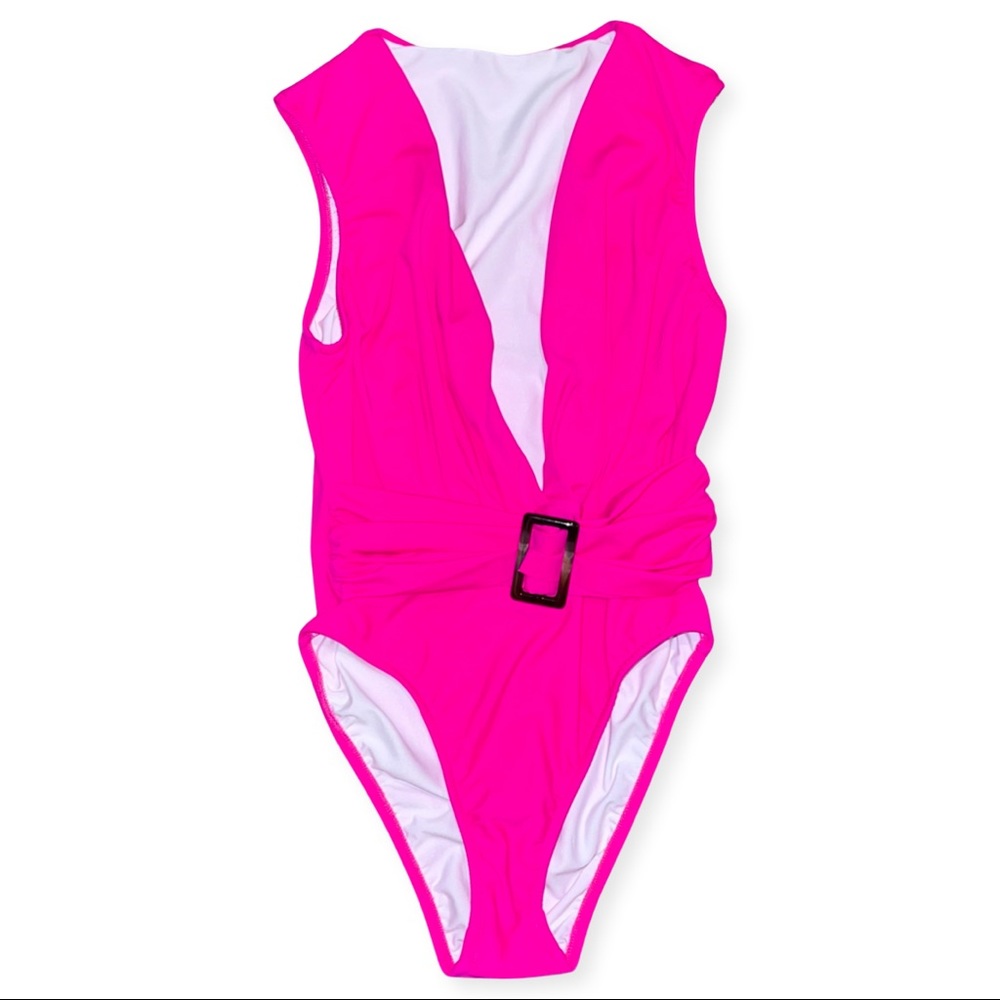 Sports Illustrated Super Sexy Bathing Suit hot pink! Size small